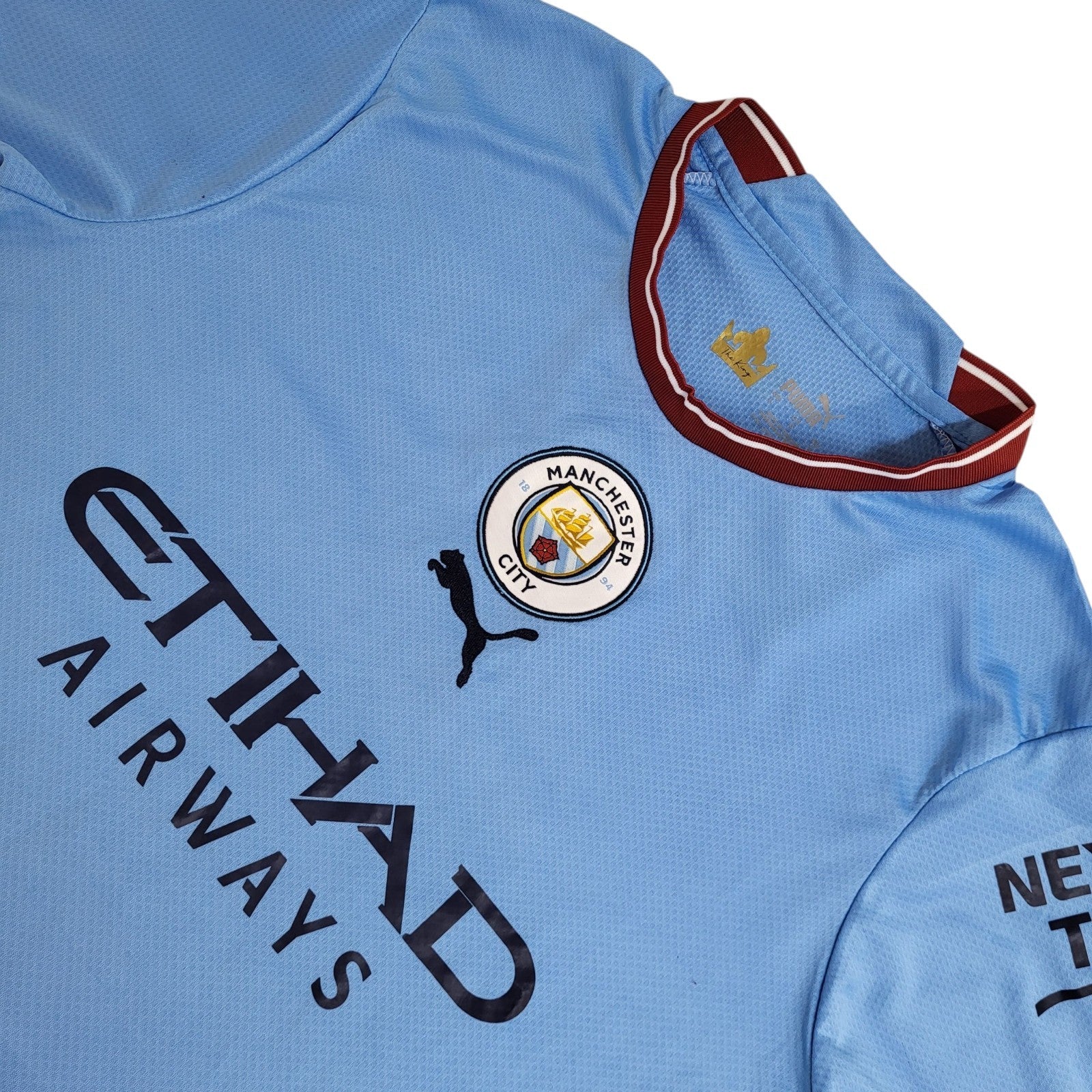 Puma Man City 2022-23  Shirt Niamh No 10 Football Shirt Uk Men's Size L