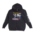 Rock@Tees Black Scarface Pacino Full Zip Black Hoodie Men's UK Size XL
