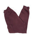 Nike Tracksuit Bottoms Burgundy Cotton Skinny Uk Women's Size XS W24 L25