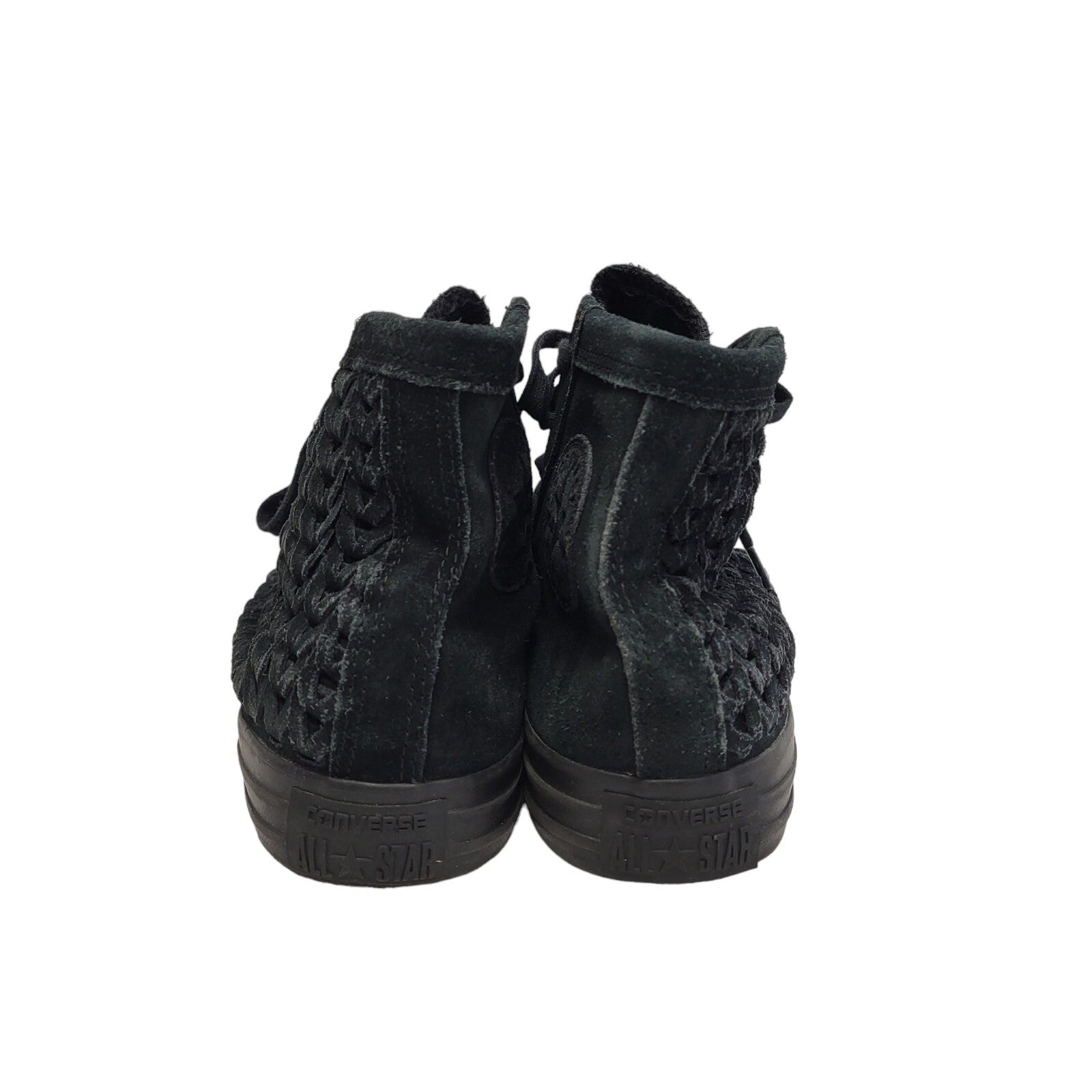 Converse Black Hi Top Canvas Lace Up Trainers Women's  Uk 5 Eu 37.5