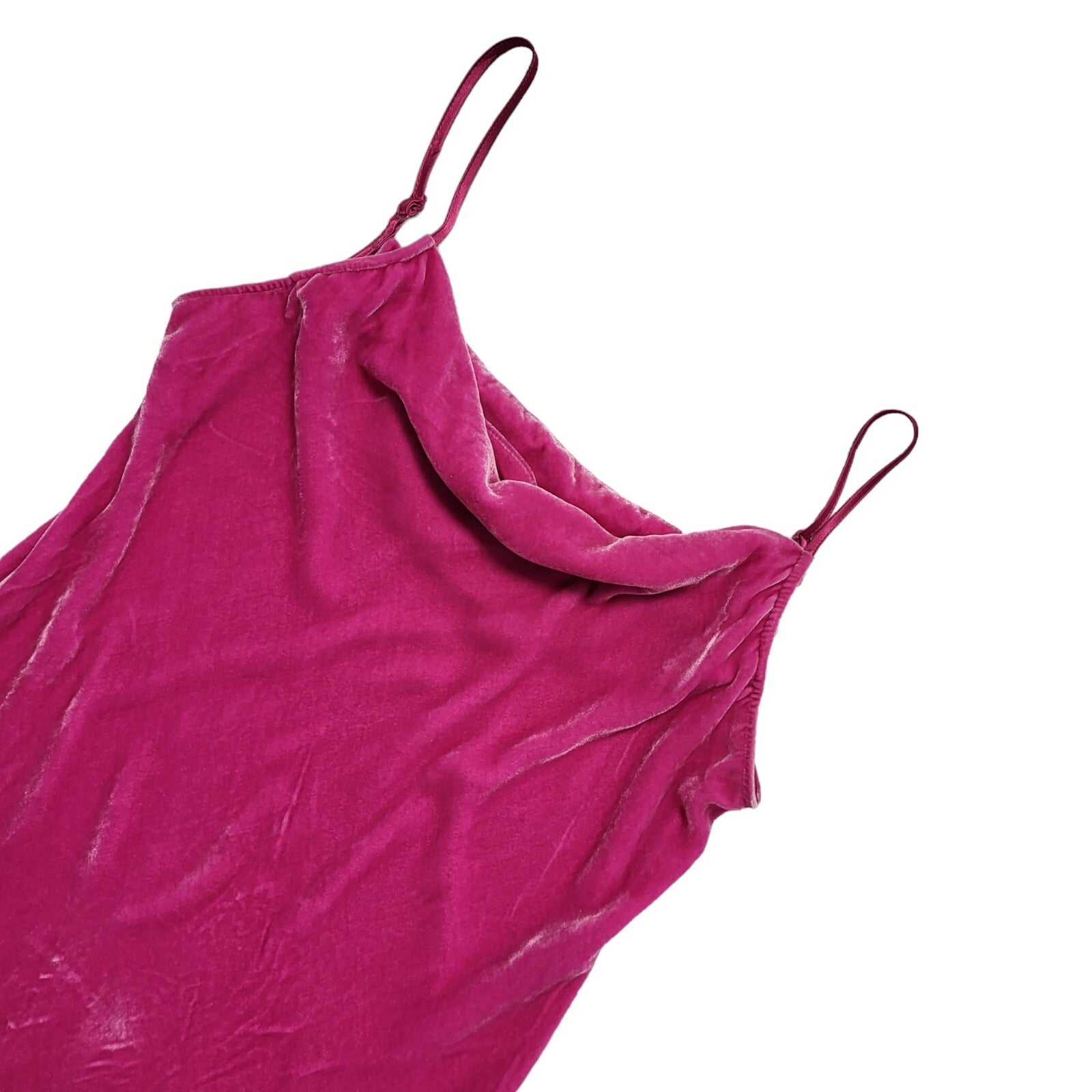 M&S Vintage 90s Pink Sleeveless Dress Uk Women's Size 12 W30