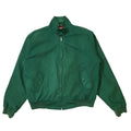 80s Vintage Mod Green Zipped Bomber Jacket Men's Size Medium Eu 50