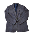 St Michael Vintage 70s Blue Wool Suit Jacket Mens Size 44.