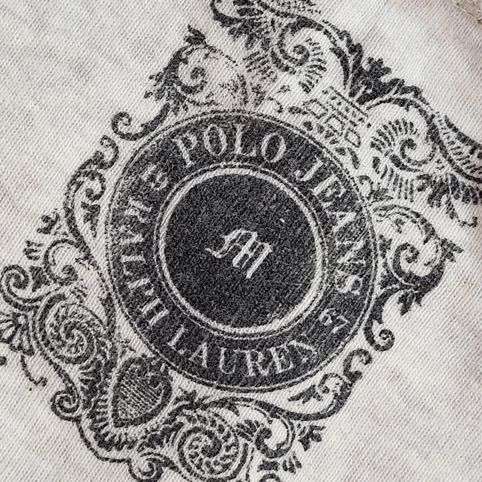 Polo Jeans Vintage 90s Grey T-Shirt Uk Women's Size Medium