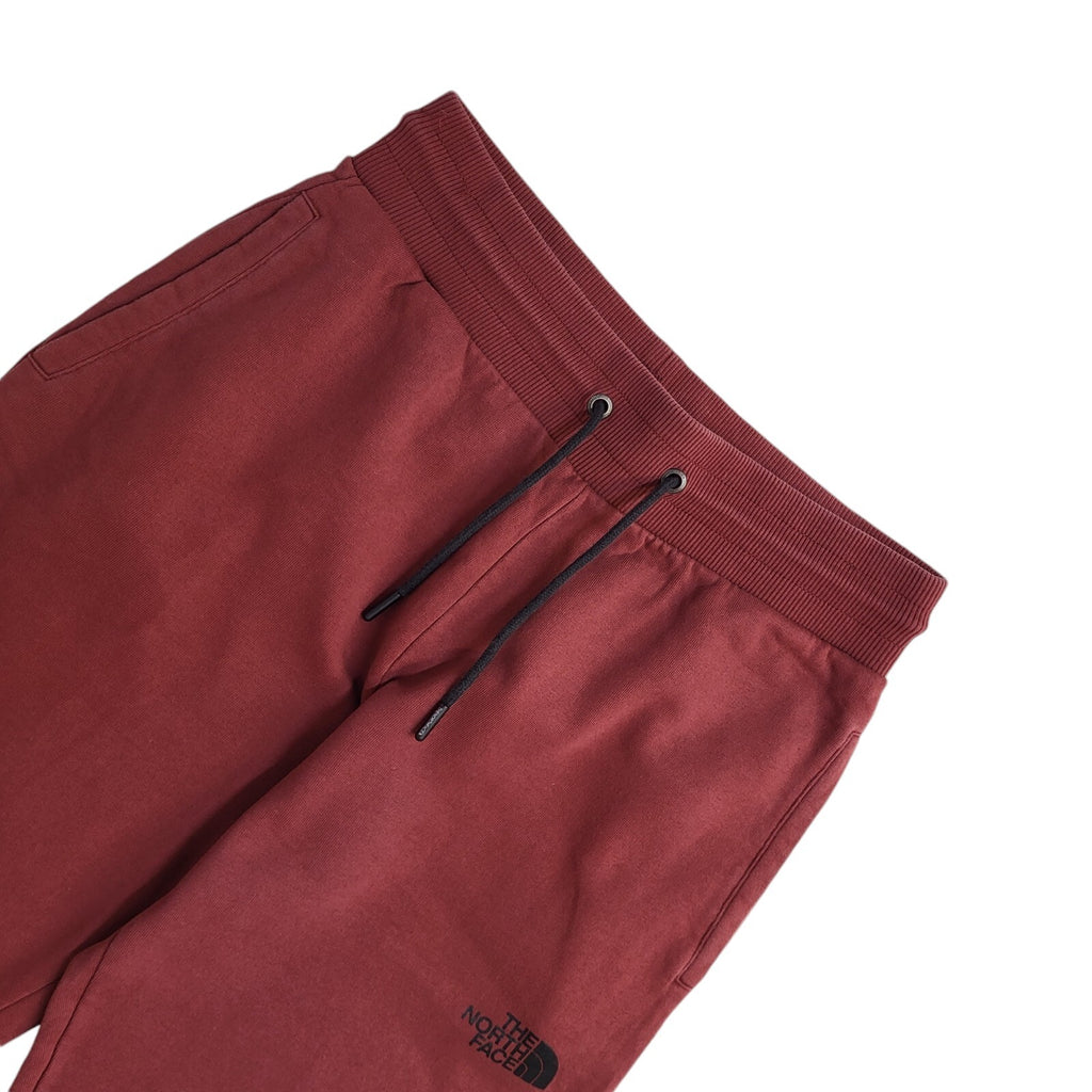 The North Face Red Y2K Tapered Tracksuit Bottoms Women's UK Size S W26 L31