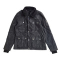 Partridge 90s Black Zip & Snap Vintage Country Jacket Uk Men's Size Medium