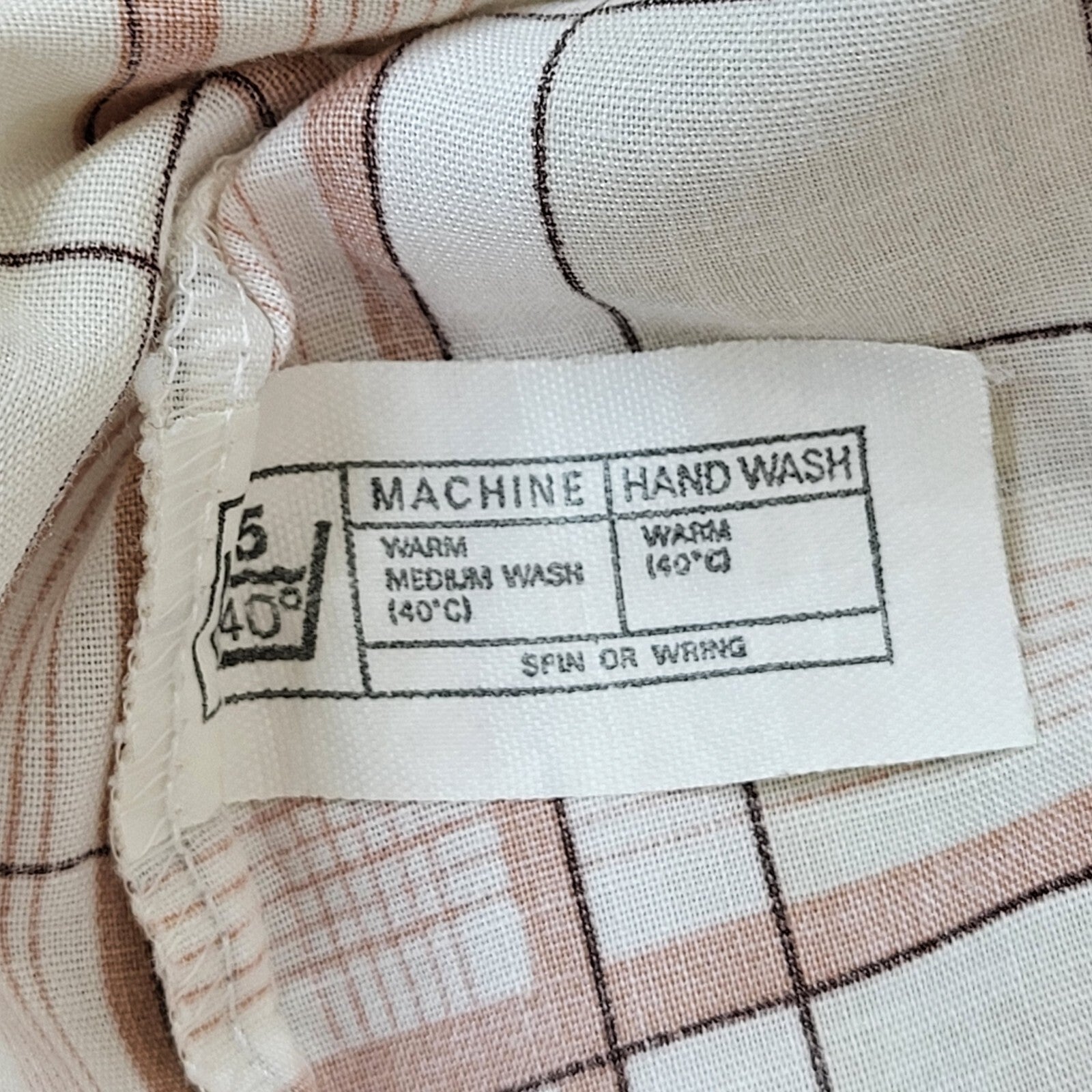 70s Vintage Barry Disley White & Pink Check Short Sleeve Shirt Mens Size S Eu 46