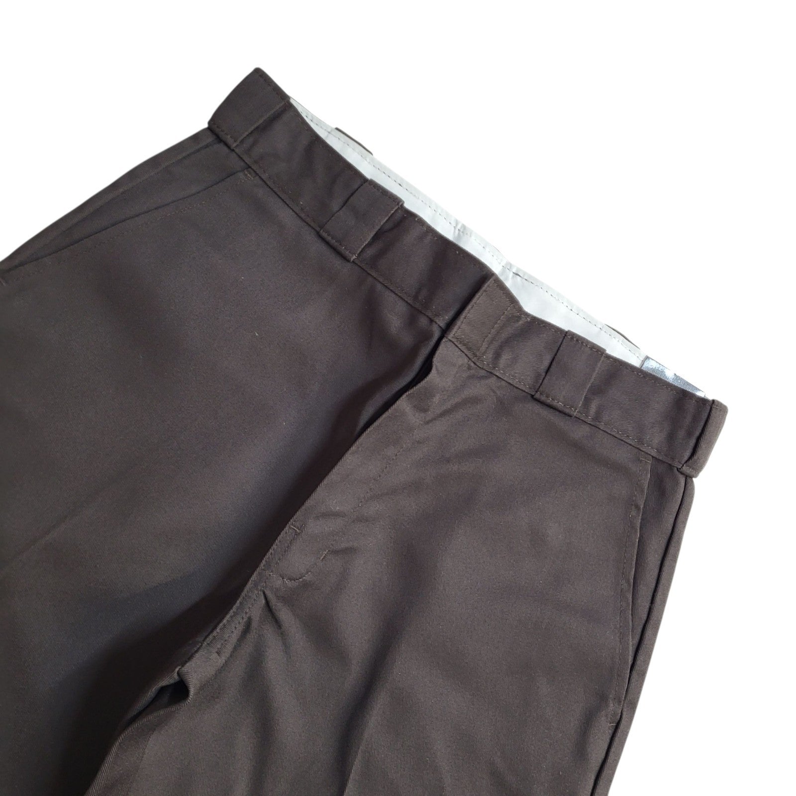 Dickies Trousers Y2K Vintage Brown Straight Leg Work Uk Men's M W32 L30