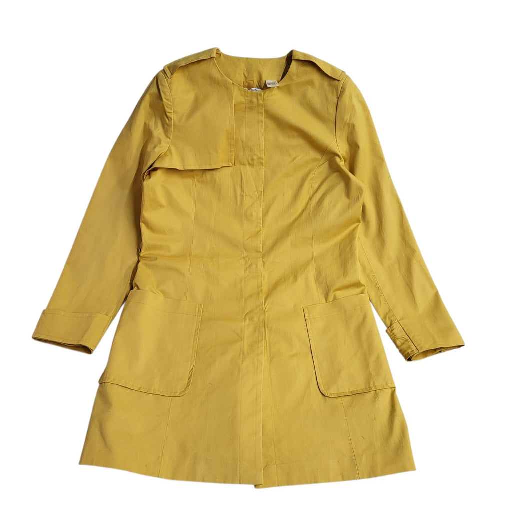 Redoute Coat Bnwt Y2k Yellow Button Uk Women's Size XL