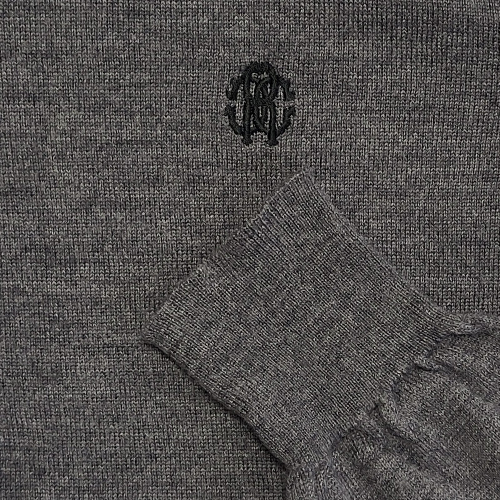 Roberto Cavalli Grey Round Neck Jumper Women's Size Small