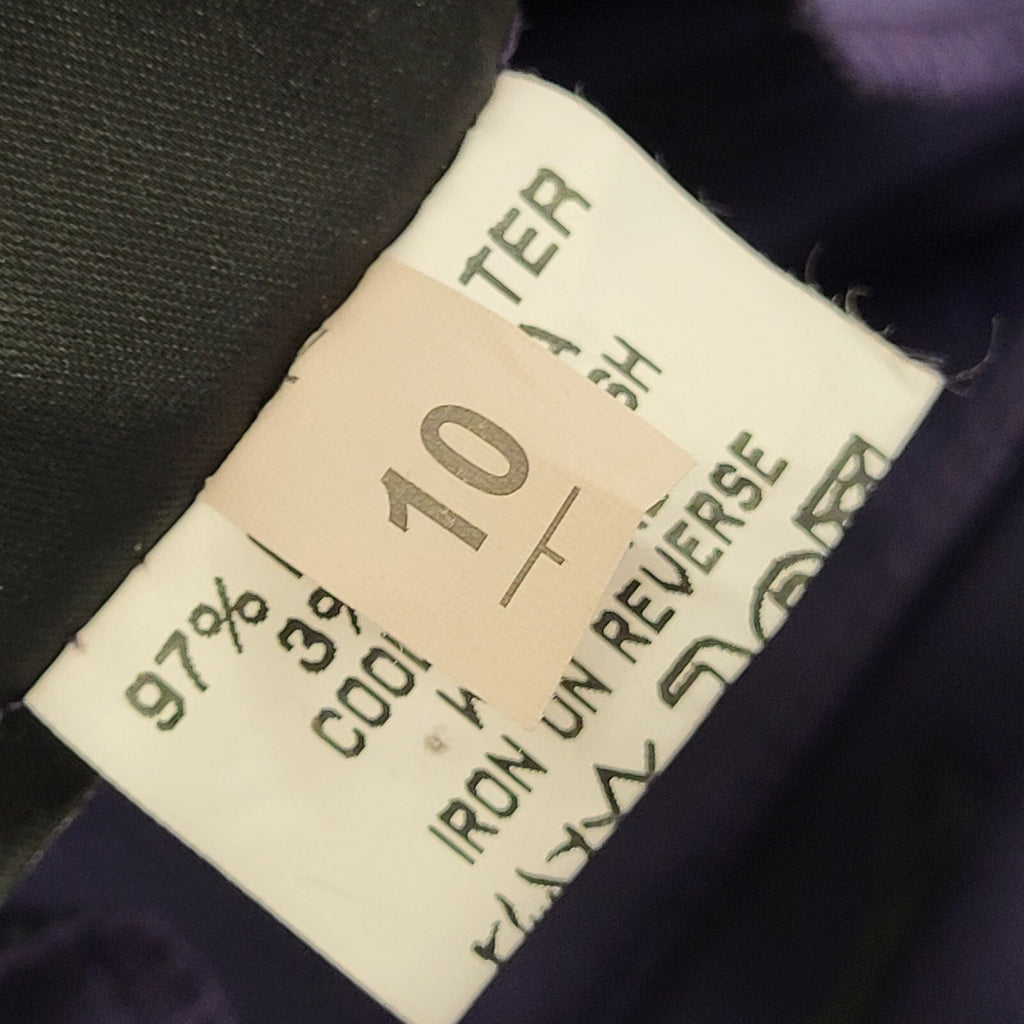 West One Vintage 90s Purple Sweetheart Evening Dress Uk Women's Size 10 W28