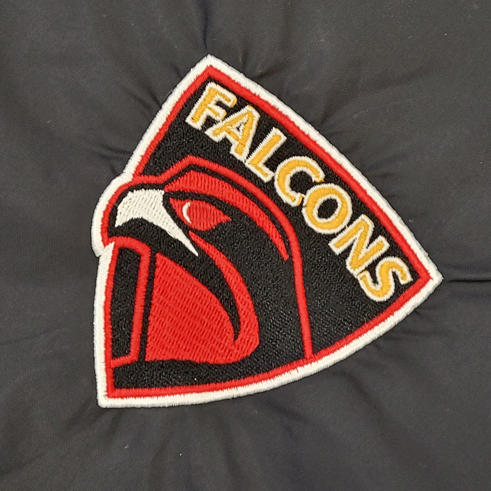 Adidas Falcons Black 90s Vintage Active Wear Sports Top Uk Men's Size XL