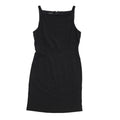 Laura Ashley Y2K Black Strap Lined Evening Dress UK Size 12