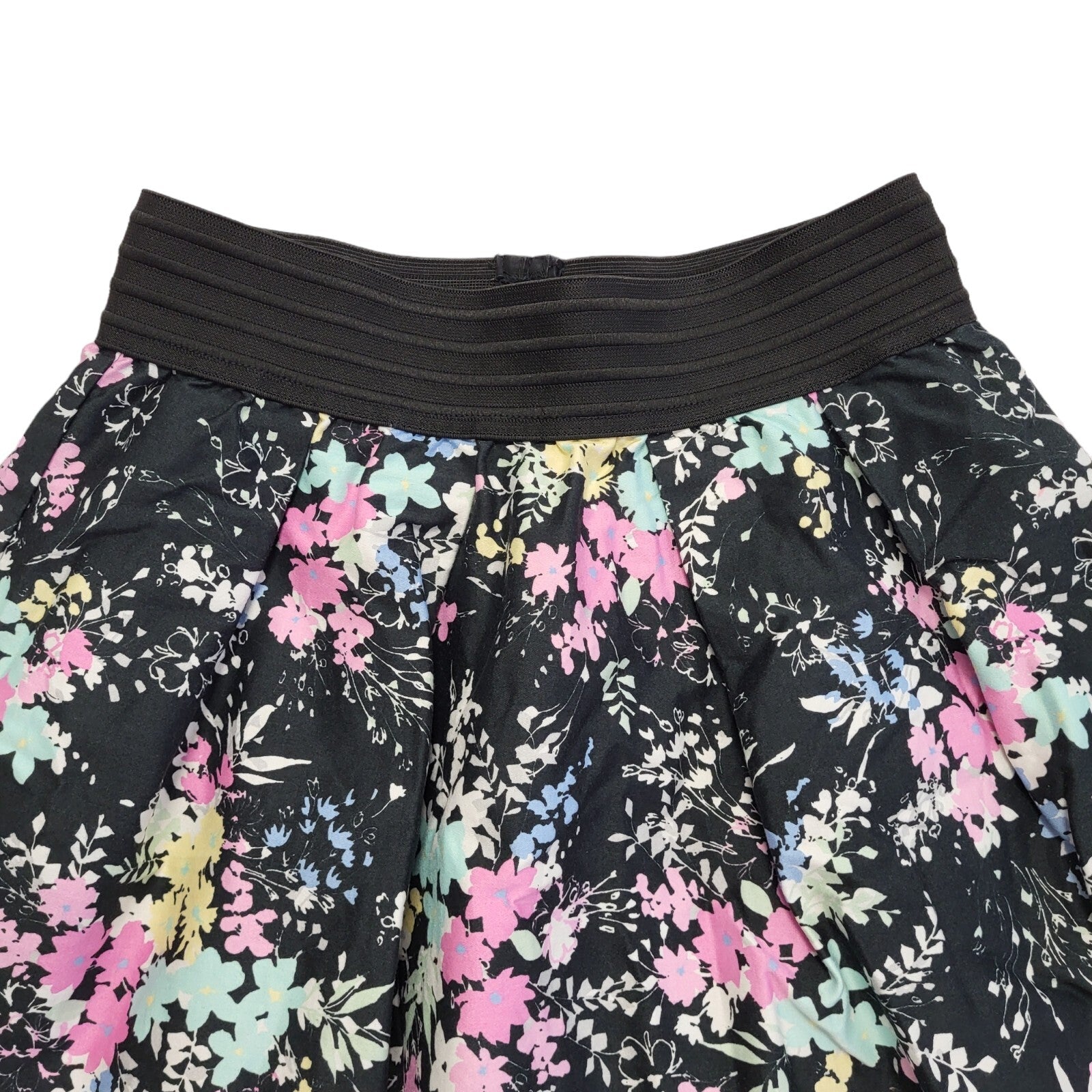 Jane Norman Black & Pink Vintage Y2K  Short Skirt Uk Women's Size 14 W32