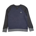 Hugo Boss Sweatshirt Blue & Grey Crew Neck Modern UK Men's Size M