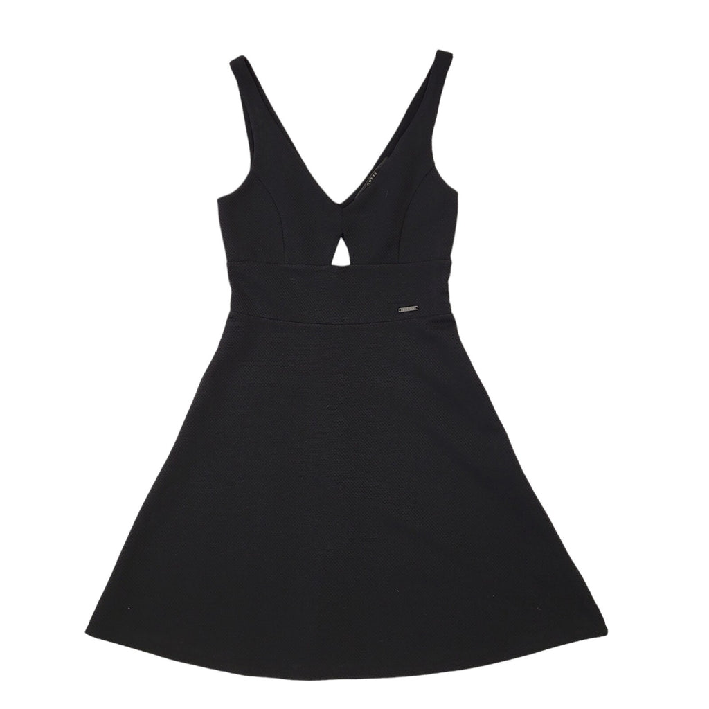 Guess Vintage Y2k Black Sleeveless Dress Uk Women's Size 6