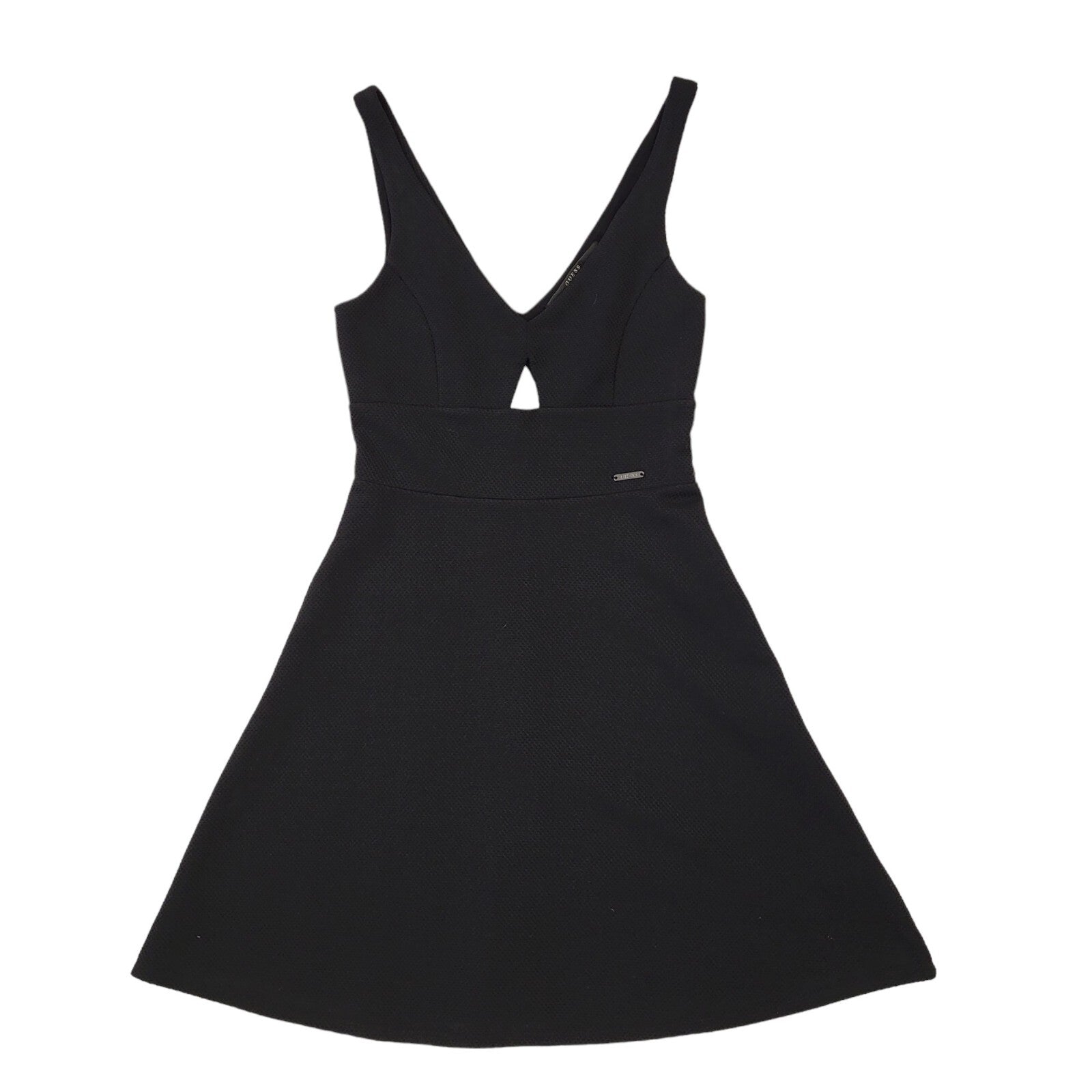 Guess Vintage Y2k Black Sleeveless Dress Uk Women's Size 6