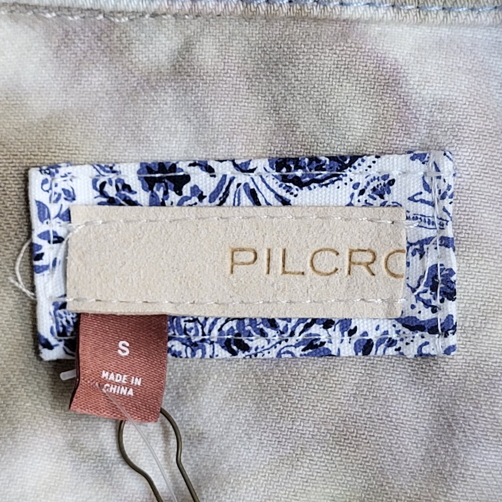 Anthropologie Denim Jacket Bnwt Y2k Beige UK Women's Size S