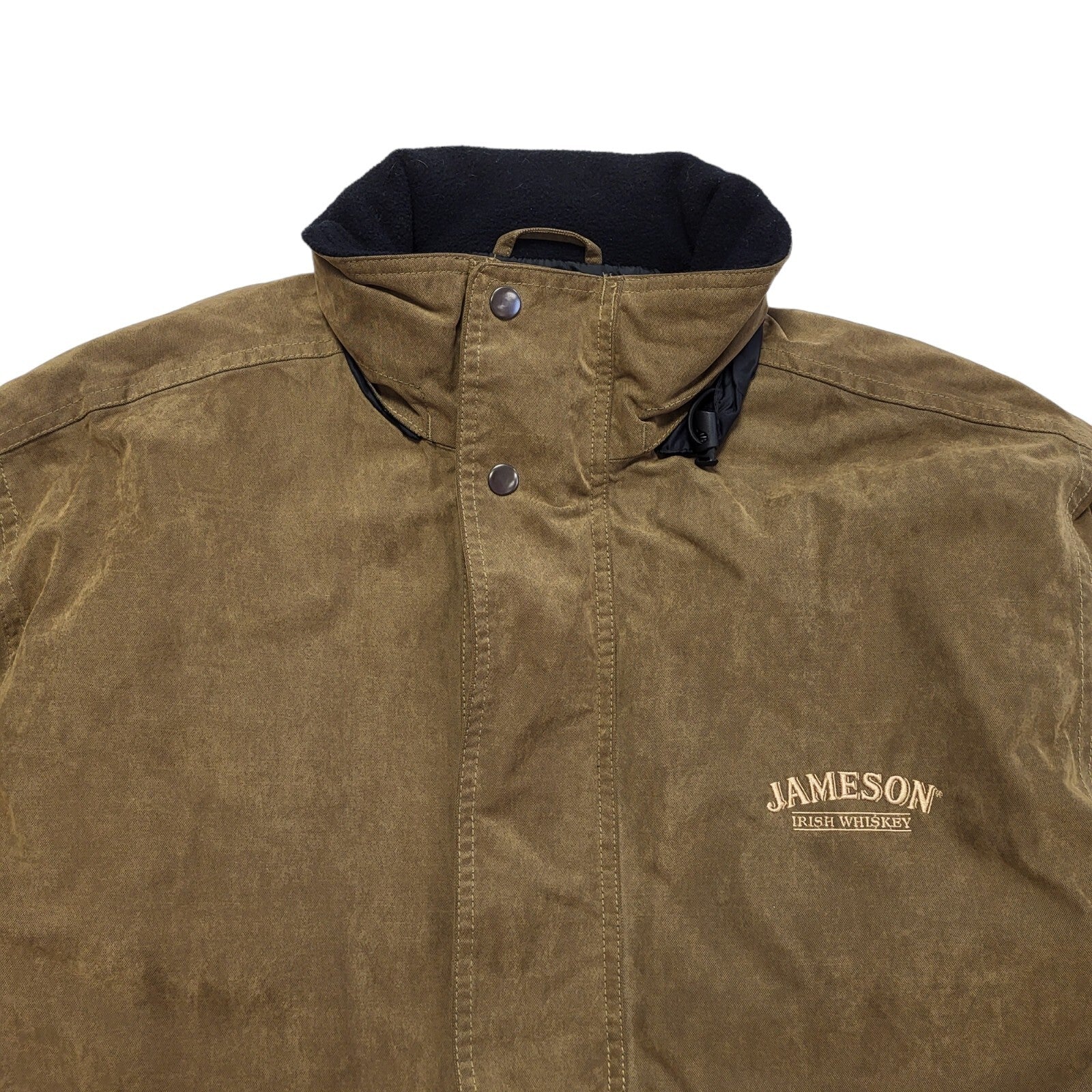 Jameson Brown 90s Vintage Faux Suede Jacket Uk Men's Size Medium