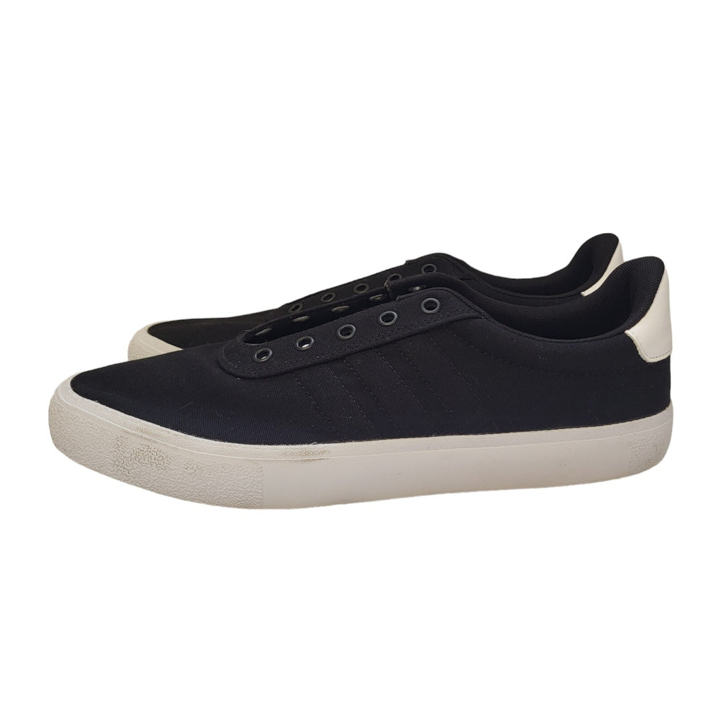 Adidas Black & White Lace-up Sports Casual Trainers Uk Men's Size 11