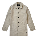 Minimum Aarhus Beige Button-Up Trench Coat Men's Size Small Eu 46