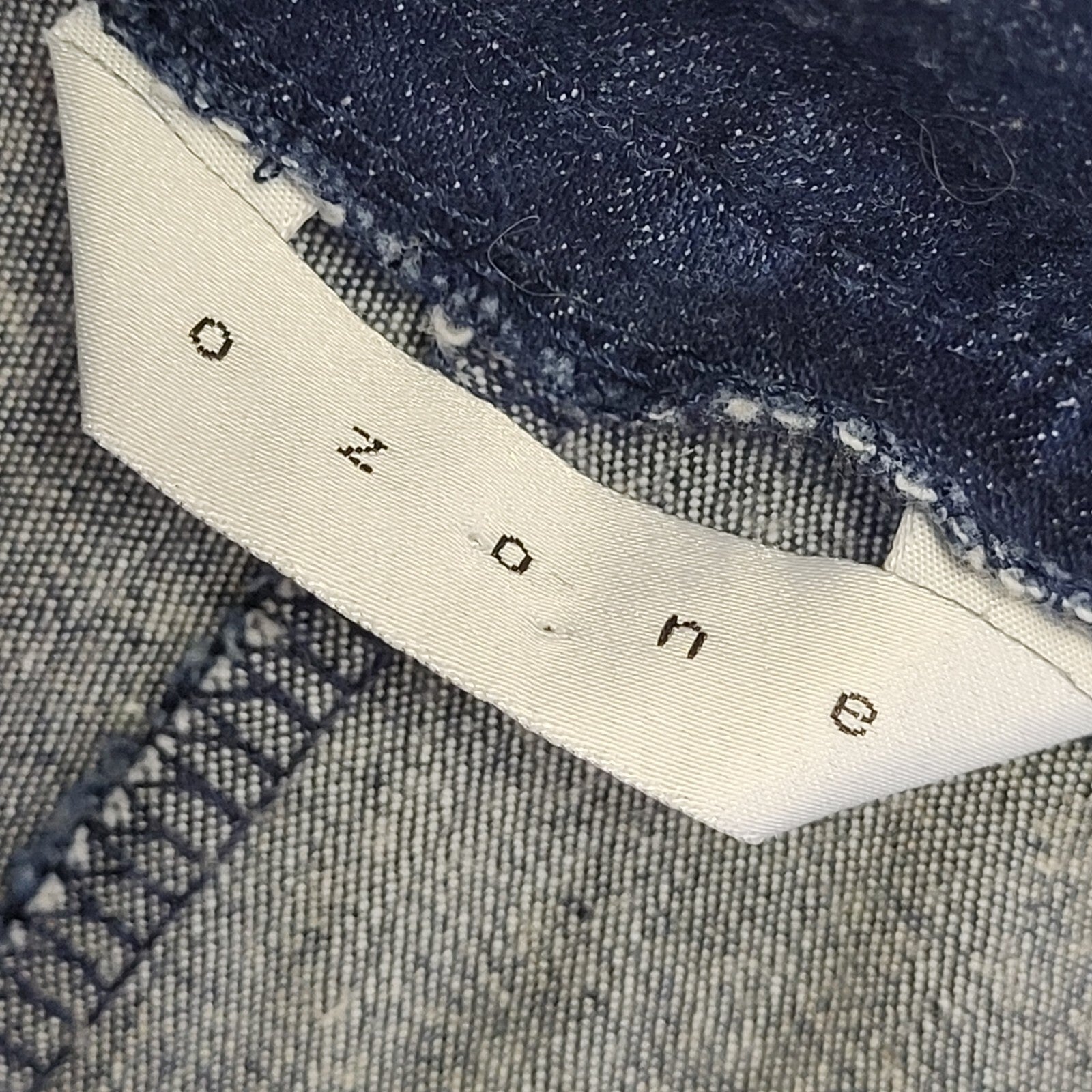 Ozone 90s Vintage Dark Blue Straight Leg Denim Jeans Uk Women's 12 W30 L26