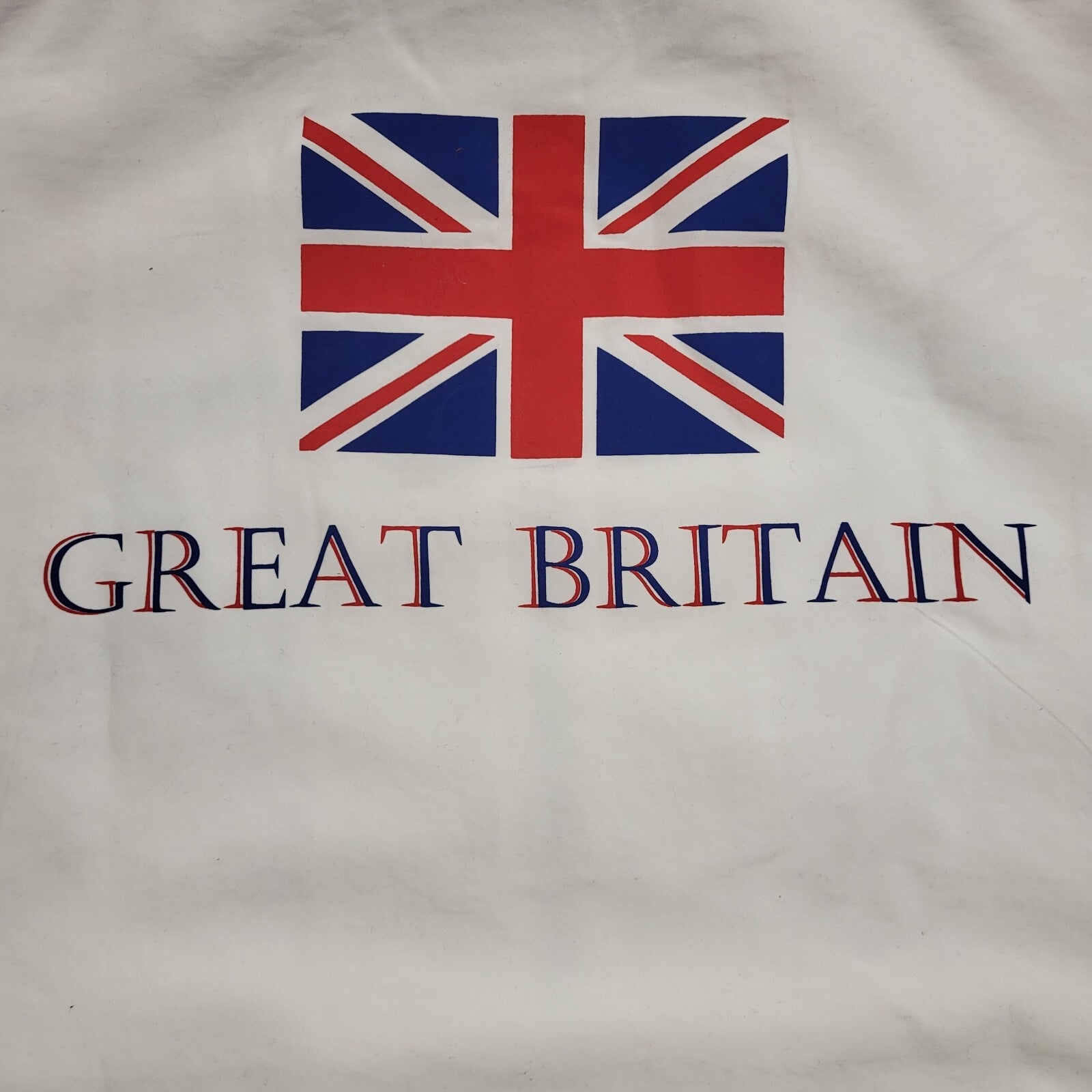 Isreal 2001 Speedo GB Y2k White Red Tracksuit Top Uk Men's Size Large