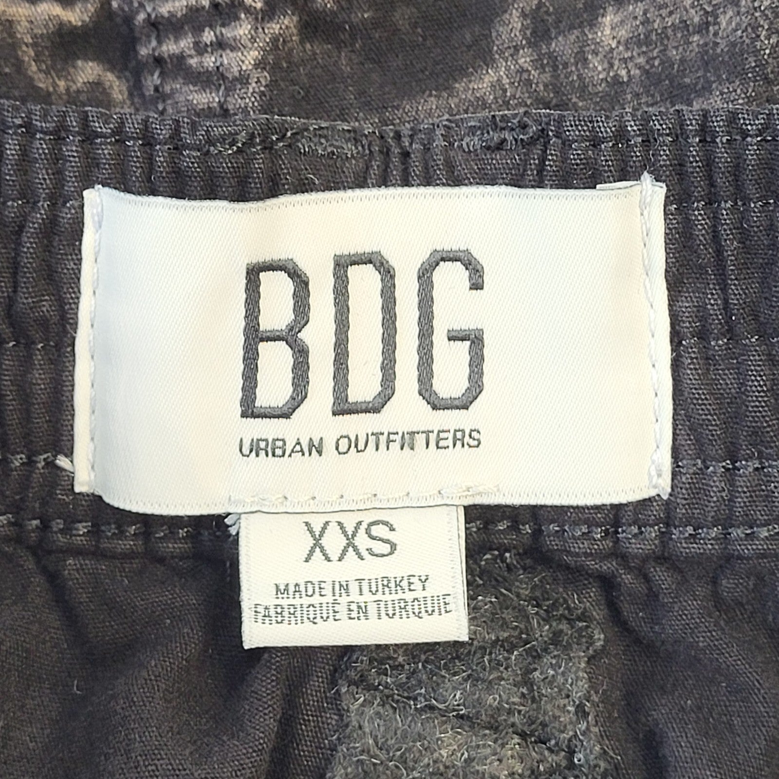 Urban Outfitters Y2K Vintage Black Mini Skirt BNWT Women's Size XXS/XS W22-24