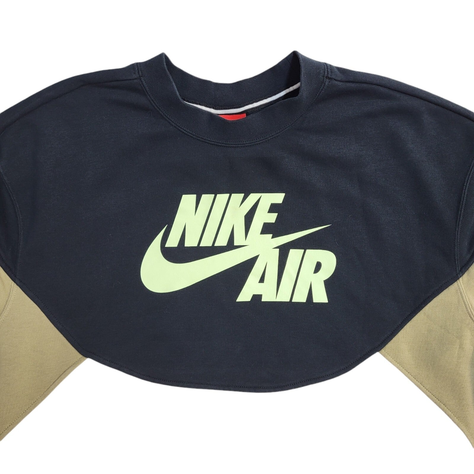 Nike Air Multicoloured Oversized Y2K Sports Sweatshirt UK Women's Size M