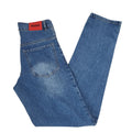 Hugo Boss 1677 Jeans Dark Blue Slim Straight Denim Uk Men's Size XS W28 L30