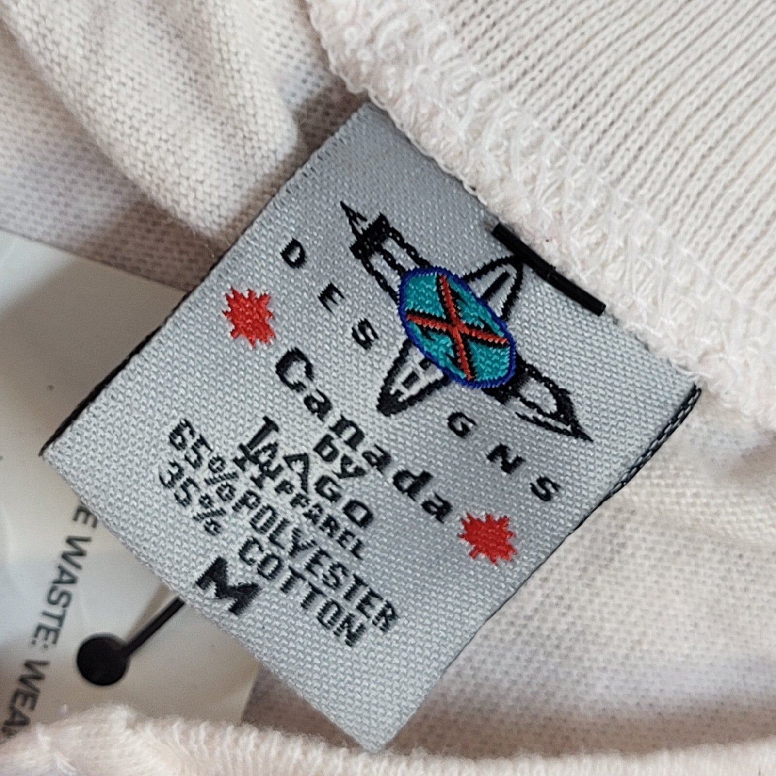 Canada Kettle Valley Steam Railway Burgundy 90s Sweatshirt BNWT UK Men's M