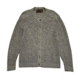 Ino Planes 80s Grey Sequins Button Cardigan Uk Women's Size 12/14