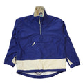 White Stuff 90s Vintage Bud Ice Navy & White 1/4 Zip Jacket Men's Size Large