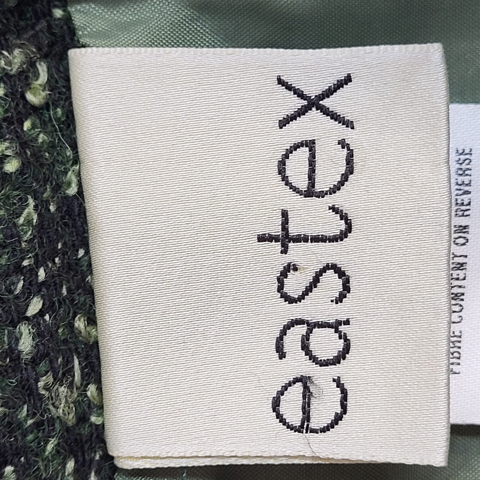 Eastex Vintage 80's Green A-Line Midi Skirt Women's Size 10 W28