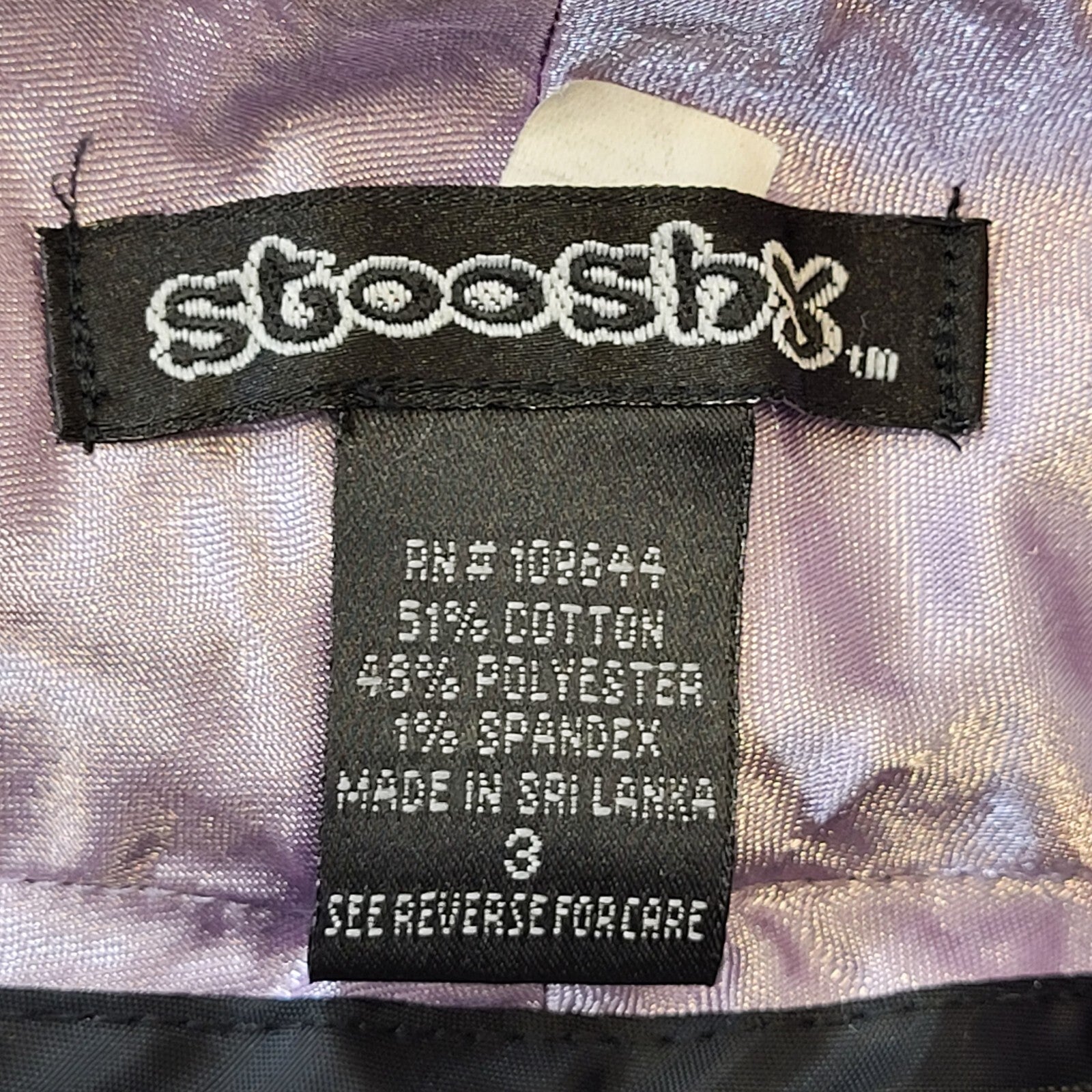 Stooshy Trousers Y2K Vintage Grey Bootcut Flare Trousers Women's Size 12 W30 L31