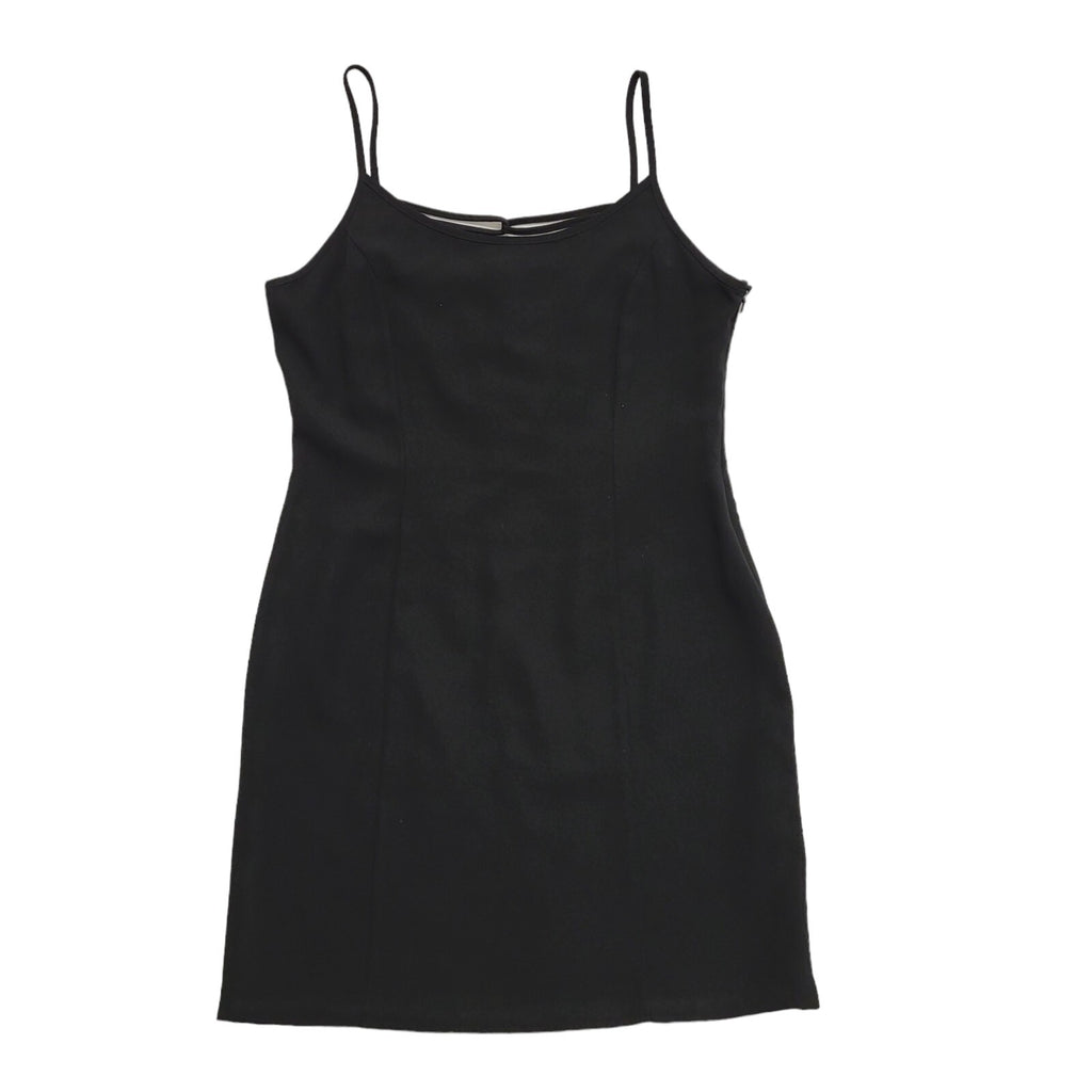 Principles Vintage 90s Black Sleeveless Dress Uk Women's Size 16 W34