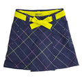 Nike Golf Dri-Fit Blue & Yellow Sports Skirt Uk Women's Size 4
