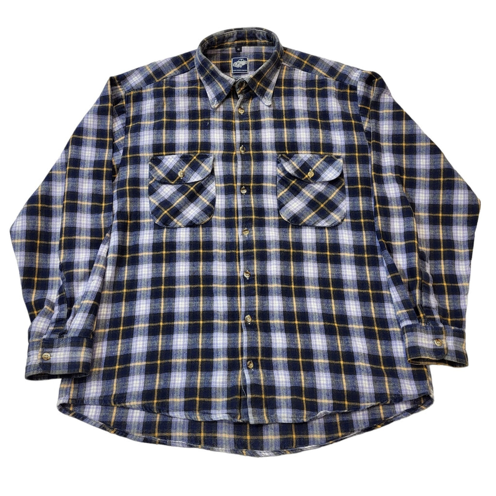 Pachakamak 90s Vintage Checked Long Sleeve Shirt Men's Size M/L