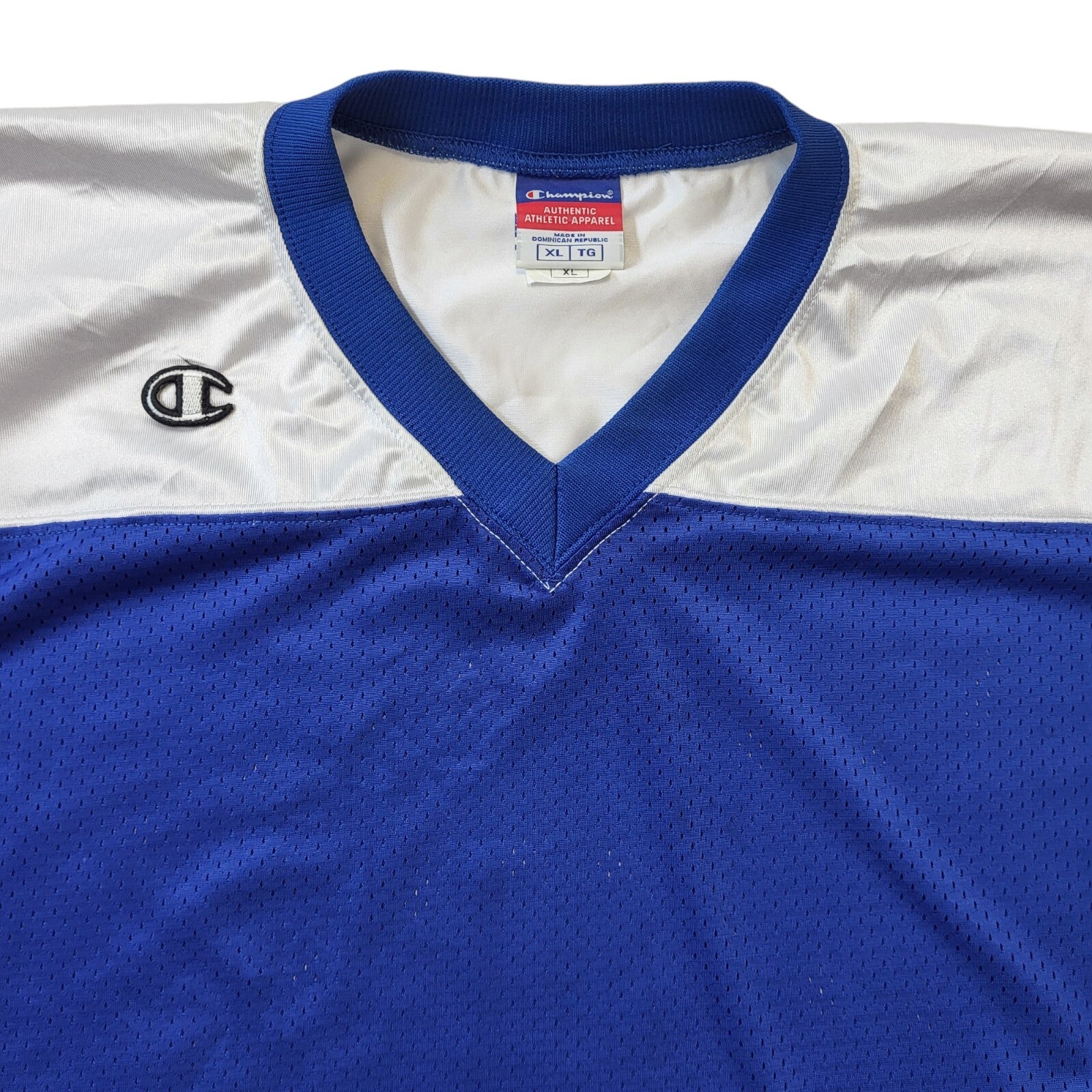 Champion Vintage V-Neck Sports Top Men's Size XL