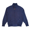 Kickers Vintage 80s Navy Blue Button-Up Bomber Jacket Uk Men's Size Large