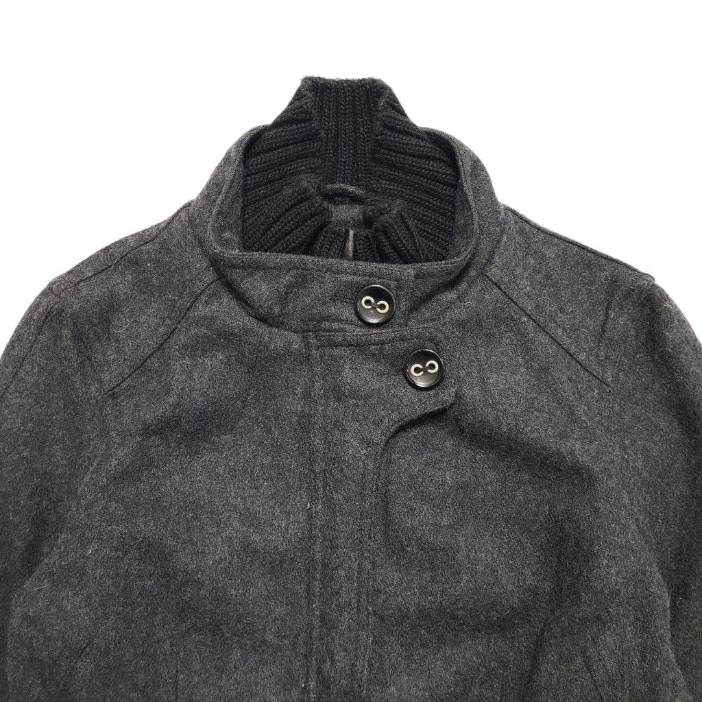 Nutshell Y2k Dark Grey Zipped Jacket Uk Women's Size Small
