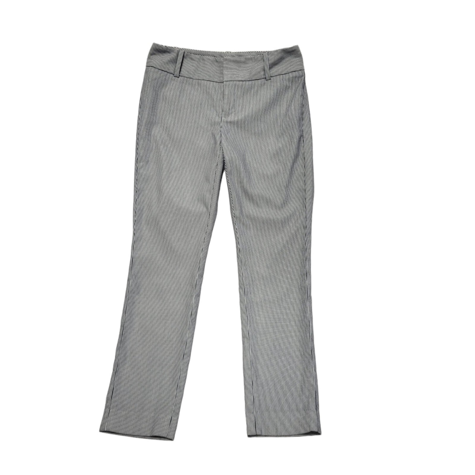 Calvin Klein Blue Striped Y2K Vintage Trousers Women's Size M 10 W28 L26