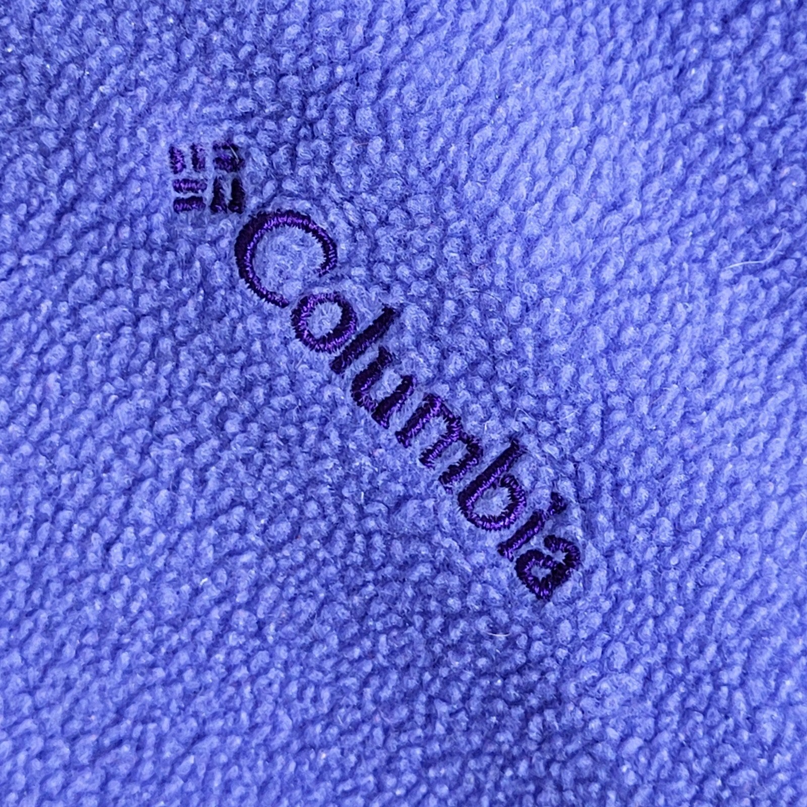 Columbia Vintage Y2k Purple Fleece Hiking Jacket Uk Women's Size L