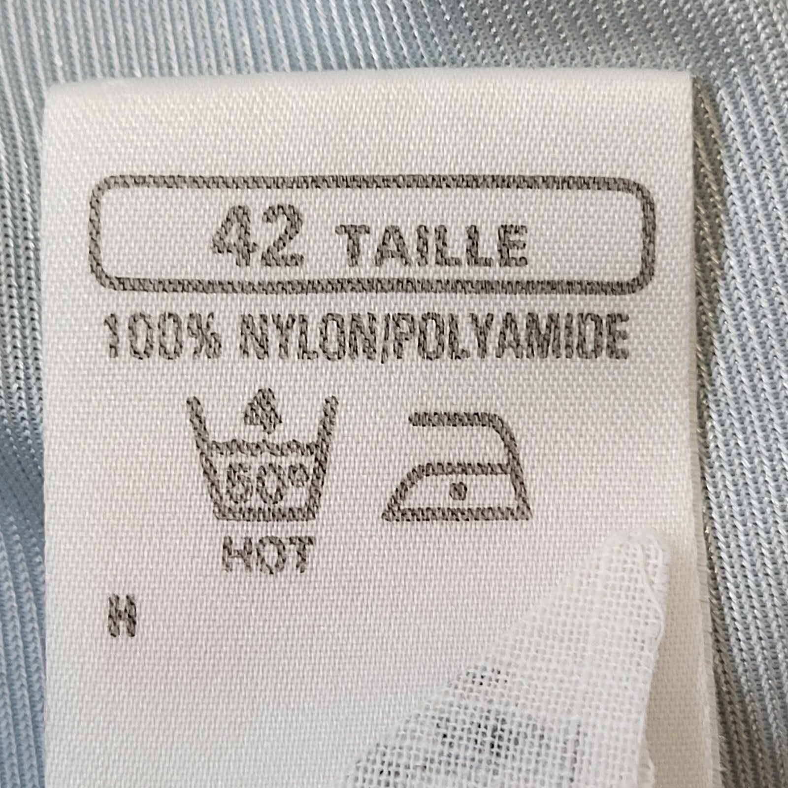 St Michael M&S 80's Vintage Light Blue & White Nightie Womens UK S EU 36