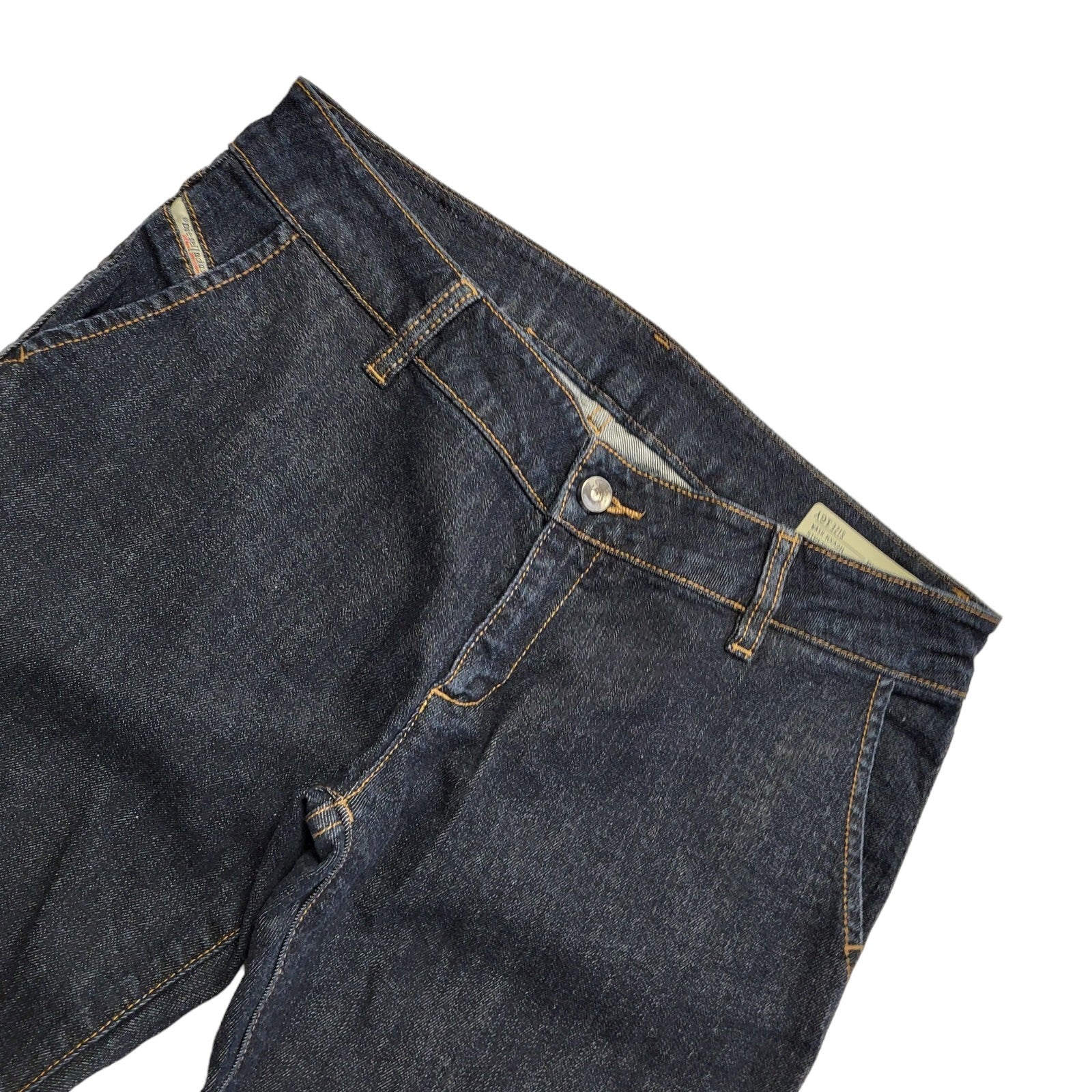 Diesel Vintage Y2K  Dark Blue Skinny Denim Jeans Uk Girl's Age 16 Yrs W29 L29