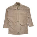 Berghaus 90s Vintage Beige Wool Button/Zip Coat Uk Women's Size 14