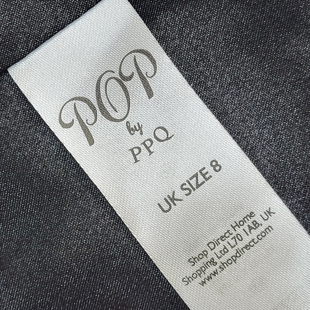 Pop Multicoloured Vintage 90's Capped Sleeve Chunky Cardigan/Coat Women's UK 8
