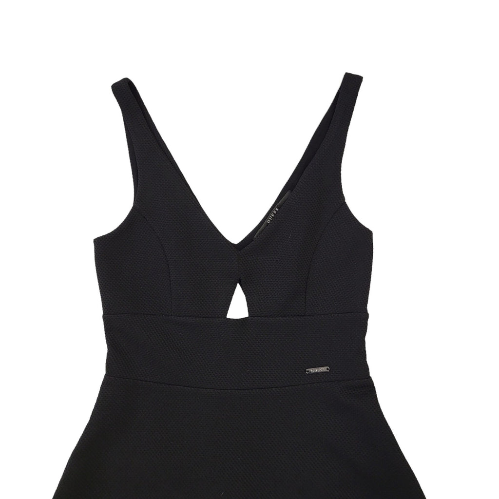 Guess Vintage Y2k Black Sleeveless Dress Uk Women's Size 6