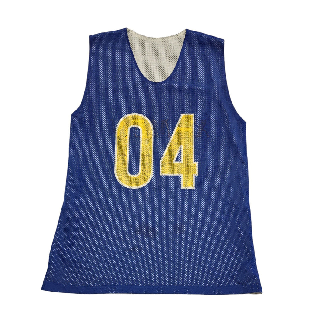 X-Men Vintage Y2K Blue Reversible No 04 Vest Top Men's Size M