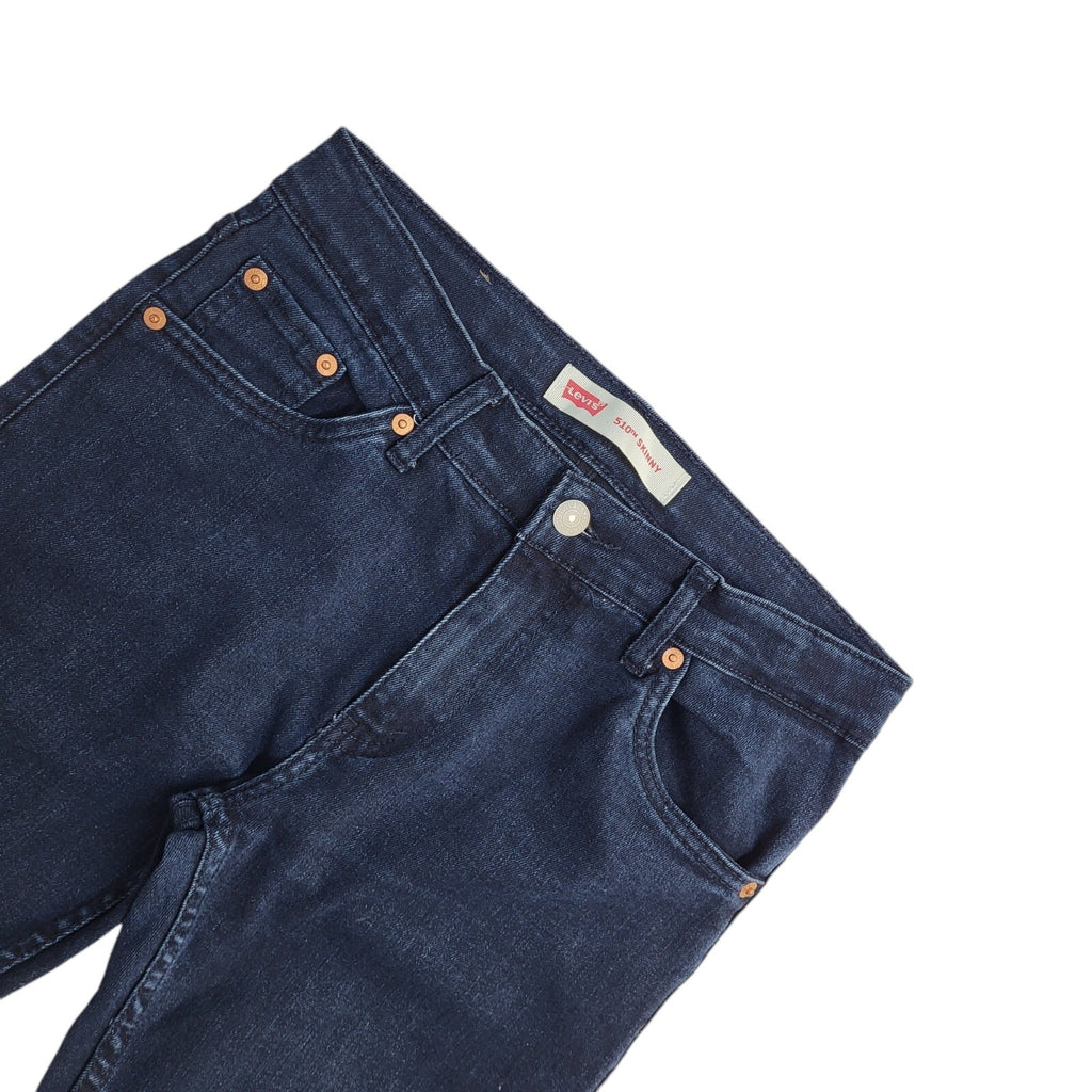 Levi's Vintage Y2K  Blue 510 Skinny Denim Jeans Girl's Age 14 Years W28 L31